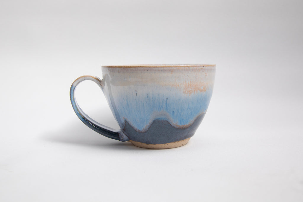Blue Curve Mug
