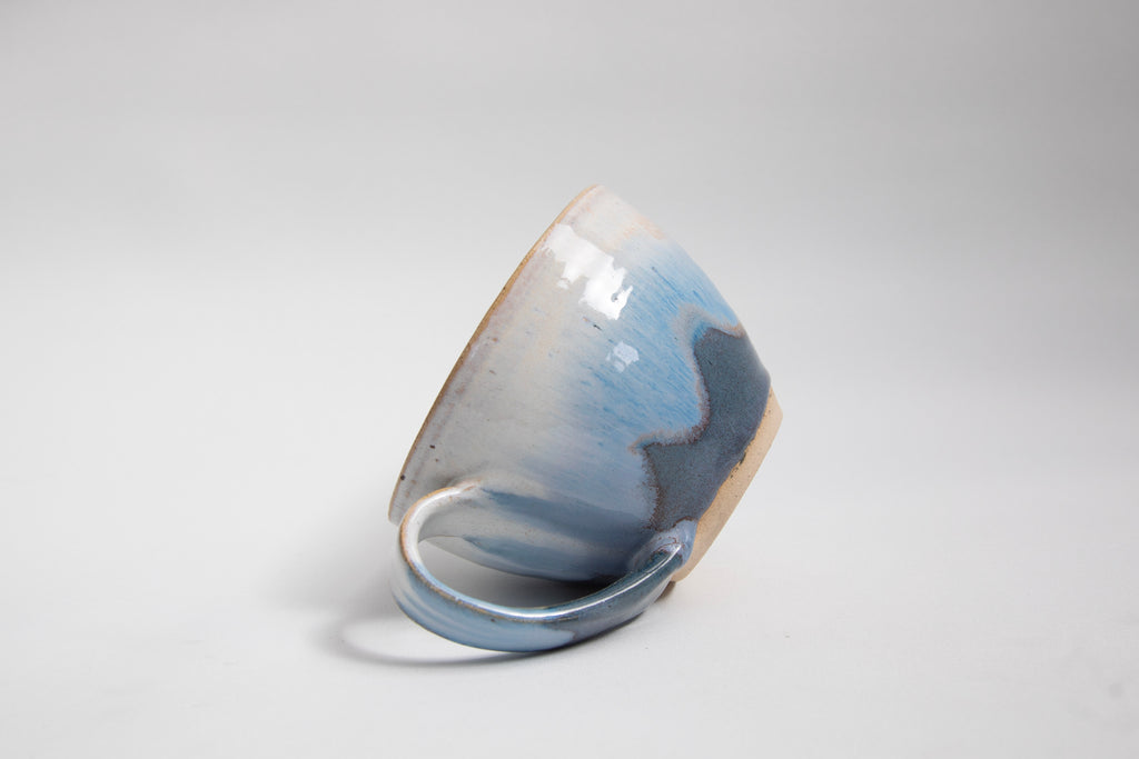 Blue Curve Mug