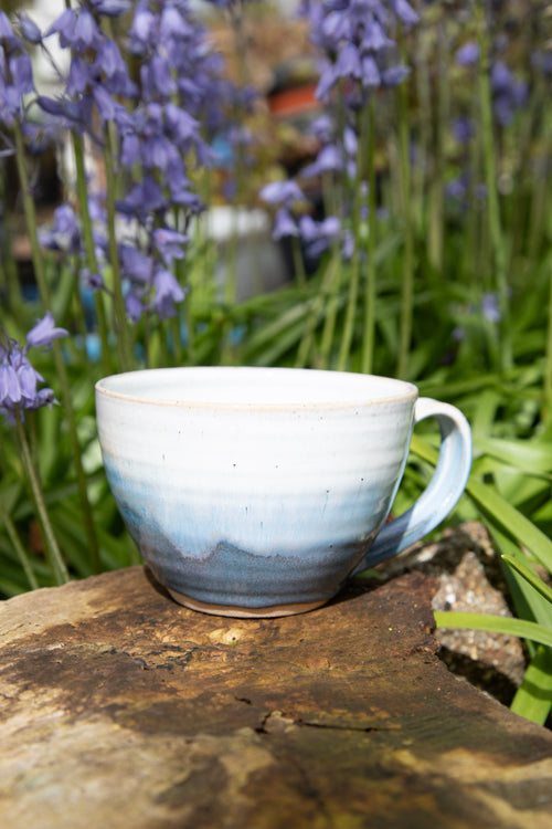 Blue Curve Mug