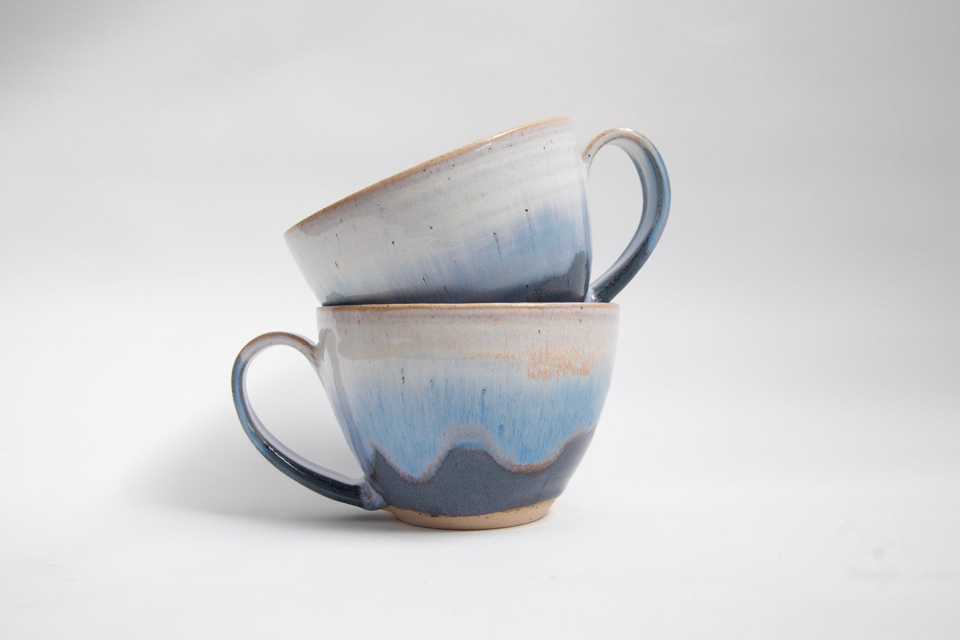 Blue Curve Mug