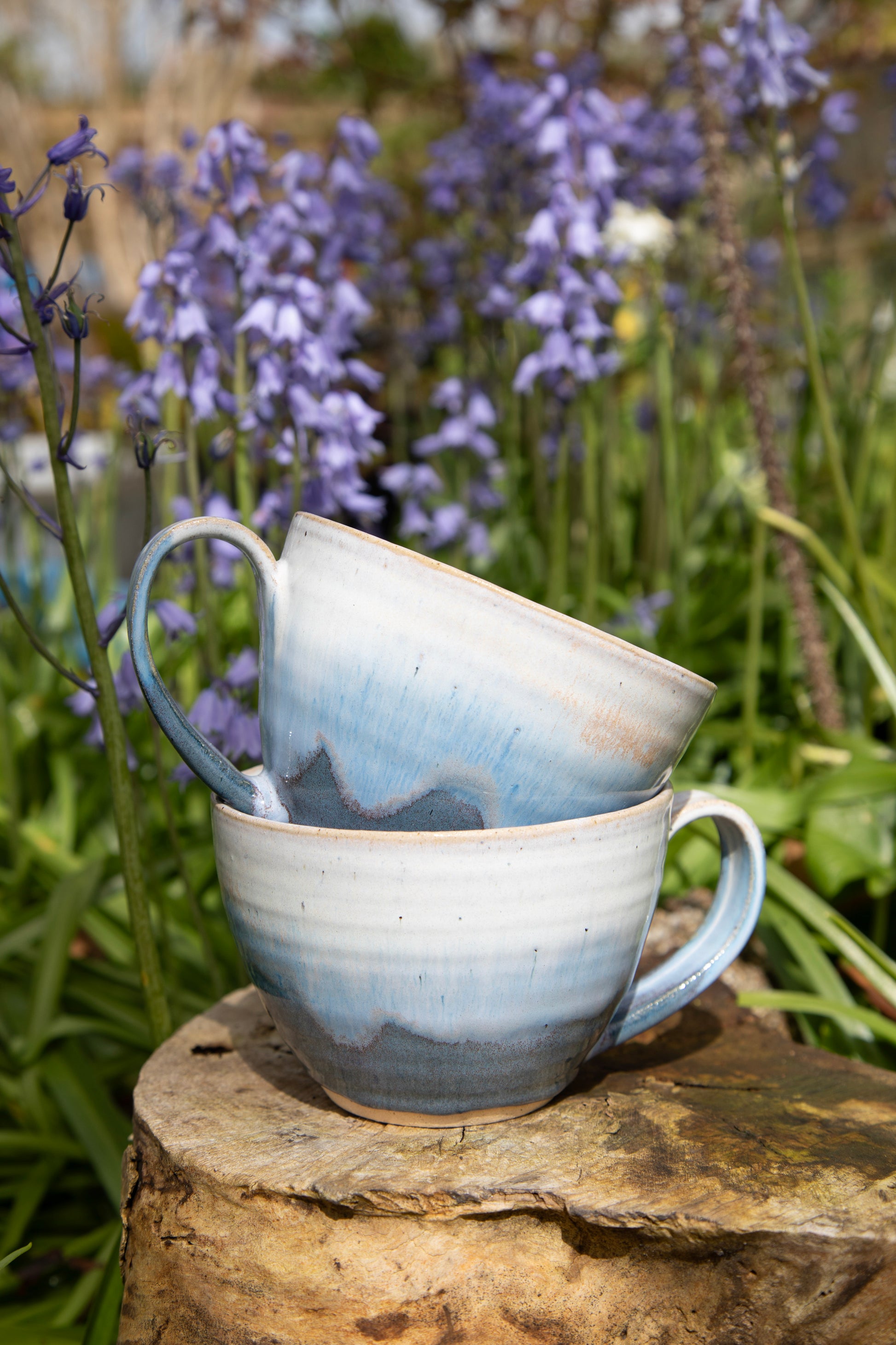 Blue Curve Mug